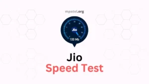 Jio Speed Test Tool – Check Your Jio SIM Speed